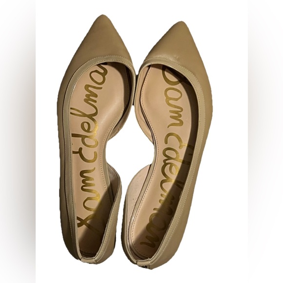 Sam Edelman Shoes - Sam Edelman Beige Pointed Flats